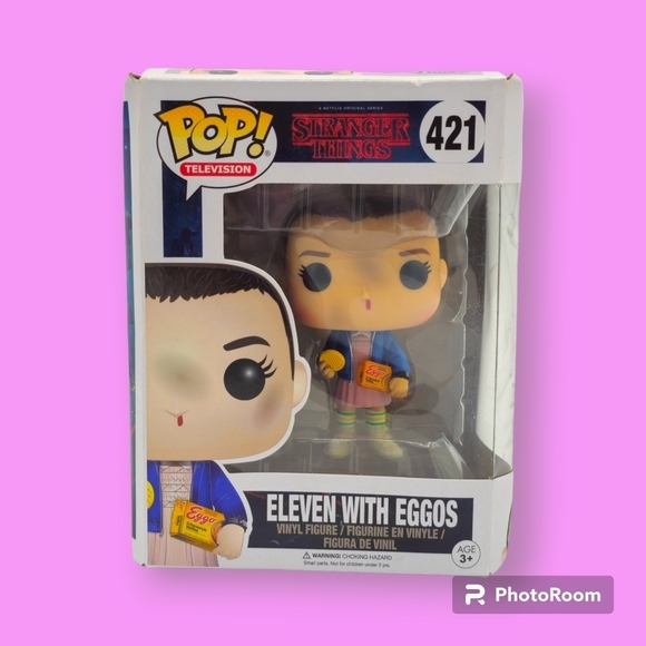 Funko Other - Funko POP! Stranger Things Eleven with Eggos #421 Vinyl Figure
